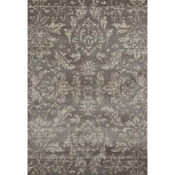 Art Carpet 2 X 4 Ft. Arabella Collection Arabesque Woven Area Rug, Gray 841864103270